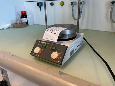 Overview picture of Heidolph Mr 3001 K hot plate with magnetic stirrer
